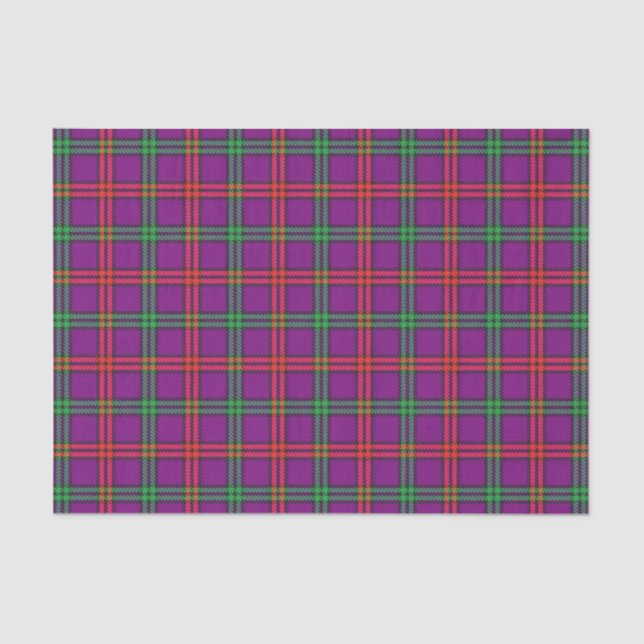 Scottish Gifts Clan Montgomery Tartan Tissue Paper (Front)
