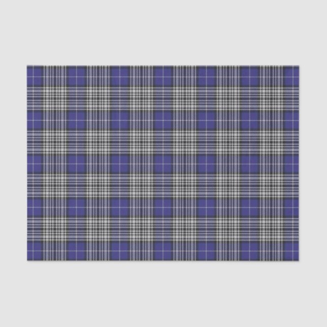 Scottish Gifts Clan Napier Tartan Tissue Paper (Front)