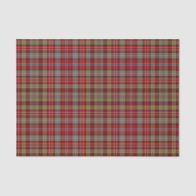 Scottish Gifts Clan Ogilvie Tartan Tissue Paper (Front)