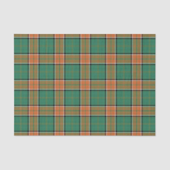 Scottish Gifts Clan Pollock Tartan Tissue Paper (Front)
