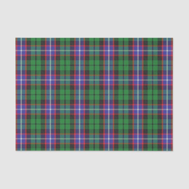 Scottish Gifts Clan Russell Tartan Tissue Paper (Front)