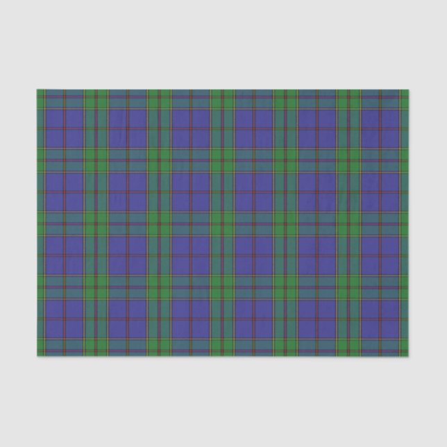 Scottish Gifts Clan Strachan Tartan Tissue Paper (Front)