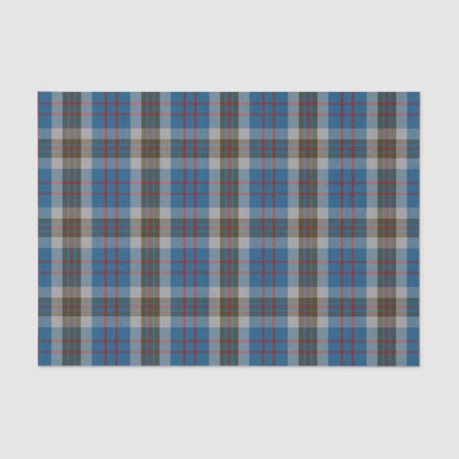 Scottish Gifts Clan Thompson Tartan Tissue Paper (Front)