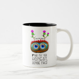 Scottish Haggis Robert Burns Quote Two-Tone Coffee Mug