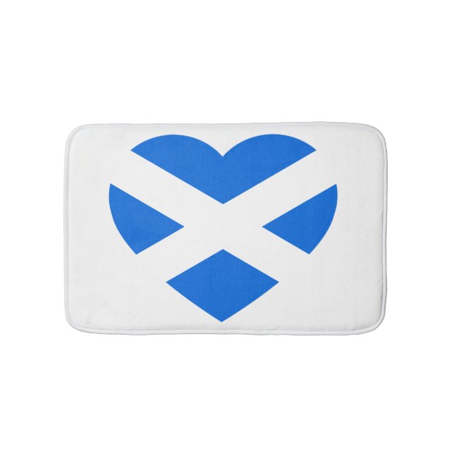 Scottish Heartflag bmcnt Bath Mat (Front)
