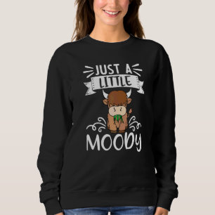 Scottish Highland Cattle Cow Breeder Longhorn Just Sweatshirt