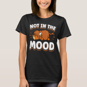 Scottish Highland Cattle Cow Breeder Longhorn Not T-Shirt