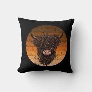 Scottish Highland Cattle Cushion