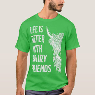 Scottish Highland Cattle Farmer Beef Cow Breeder T-Shirt