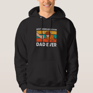 Scottish Highland Cattle Papa Best Highland Cow Da Hoodie