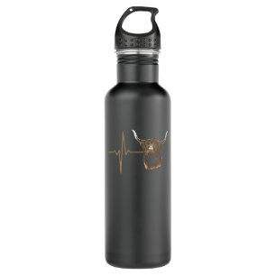 Scottish Highland Cow 710 Ml Water Bottle