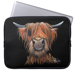 Scottish Highland Cow 'BRUCE' Laptop Sleeve