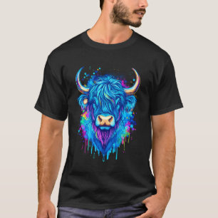 Scottish Highland Cow Cattle Scottish Highlander H T-Shirt