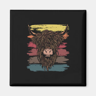 Scottish Highland Cow Magnet