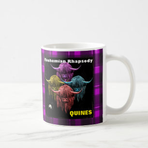 Scottish Highland Cow. Moohemian Rhapsody Coffee Mug