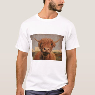 Scottish highland cow T-Shirt