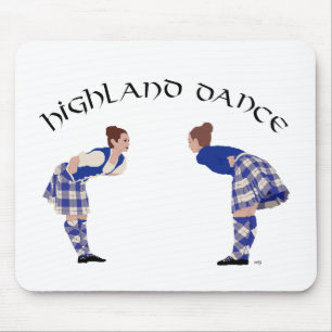 Scottish Highland Dance Reel Mouse Mat