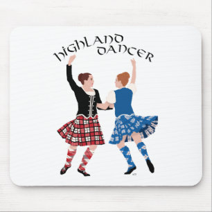 Scottish Highland Dance Reel Mouse Mat