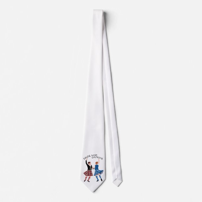 Scottish Highland Dance Reel Tie (Front)