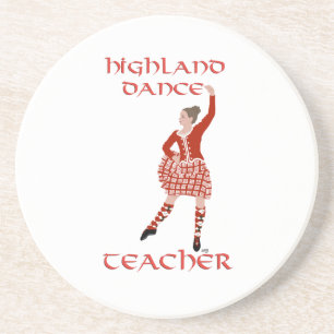 Scottish Highland Dance Teacher Coaster
