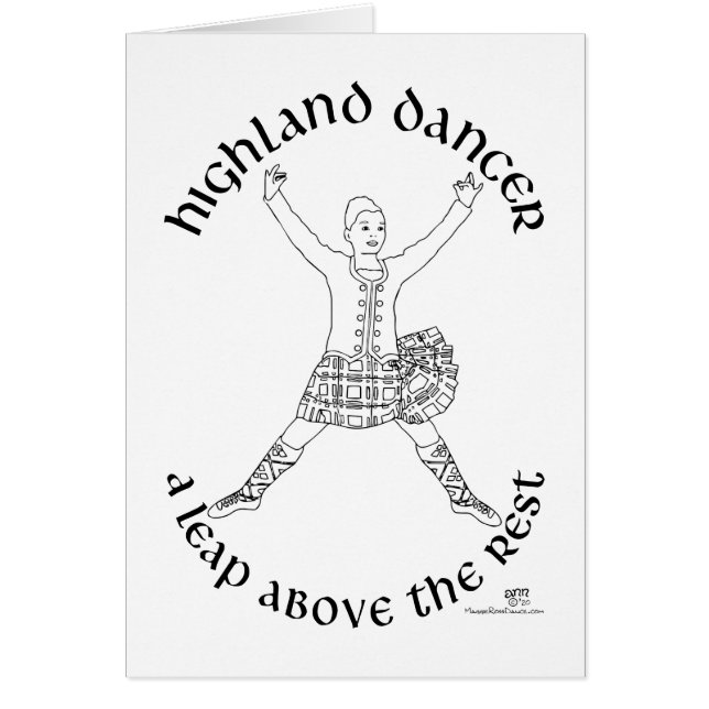 Scottish Highland Dancer (Front)