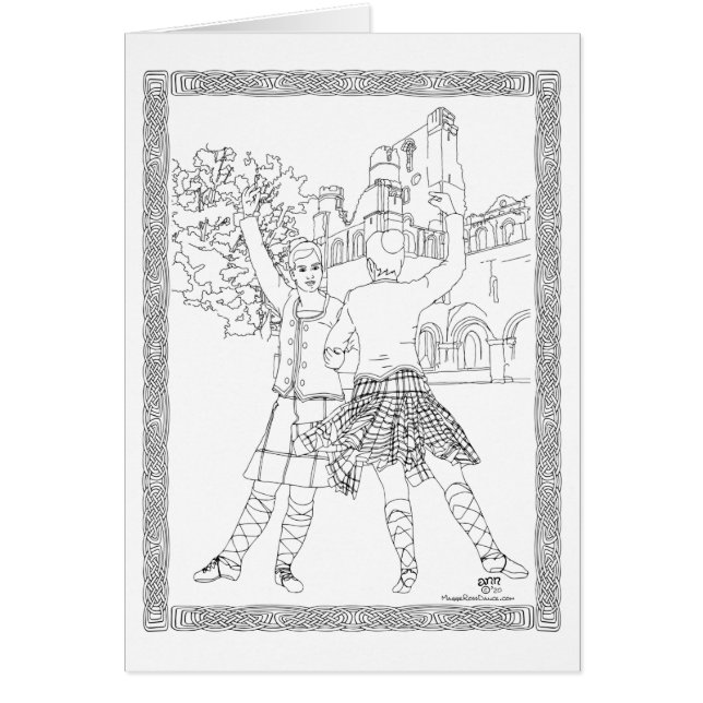 Scottish Highland Dancer (Front)