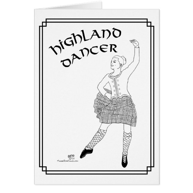 Scottish Highland Dancer (Front)