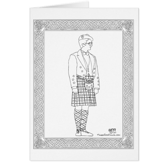 Scottish Highland Dancer (Front)