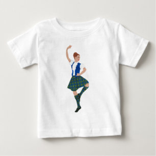 Scottish Highland Dancer - Black Watch Baby T-Shirt