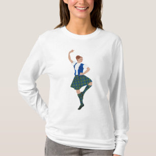 Scottish Highland Dancer - Black Watch T-Shirt