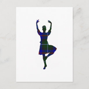 Scottish Highland Dancer Postcard