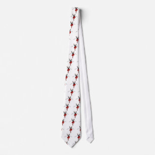 Scottish Highland Dancer Red and Black Tie