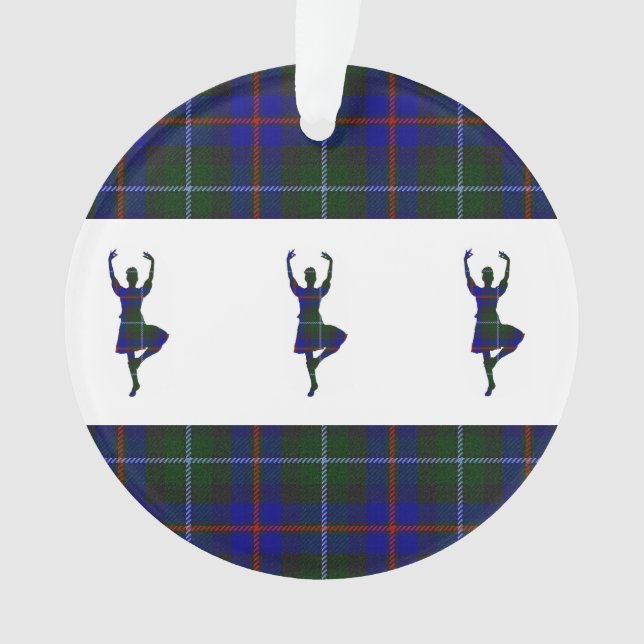 Scottish Highland Dancers double-sided Ornament (Front)
