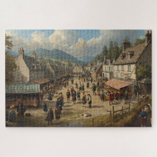 Scottish Highland Village Jigsaw Puzzle