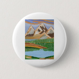 Scottish Highlands 3 6 Cm Round Badge