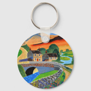 Scottish Highlands 3 Key Ring