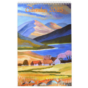 Scottish Highlands Calendar 2025