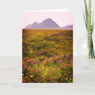 Scottish Highlands Card