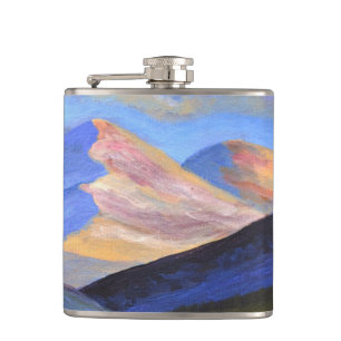 Scottish Highlands Hip Flask