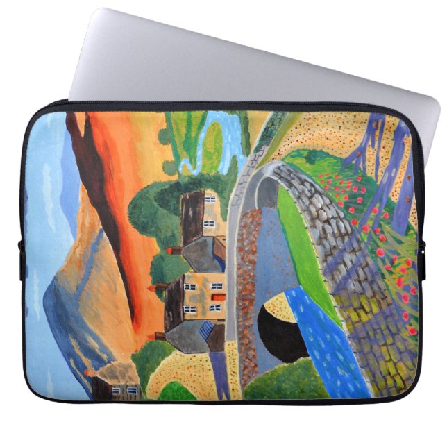 Scottish Highlands  Laptop Sleeve (Front)