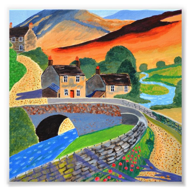 Scottish Highlands Photo Print (Front)