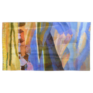 Scottish Highlands pillowcase  