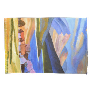 Scottish Highlands pillowcase  