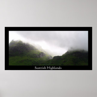 Scottish Highlands Poster