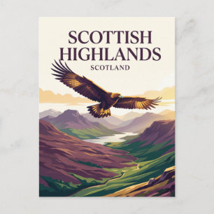 Scottish Highlands Scotland Postcard