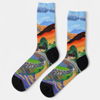 Scottish Highlands socks