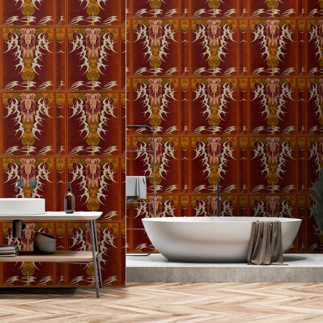 Scottish Highlands Theme Wallpaper (Bathroom)