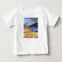 Scottish Highlands Toddler Ruffle Tee