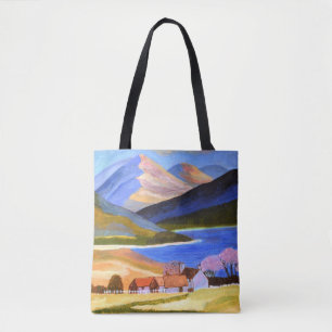 Scottish Highlands Tote Bag 