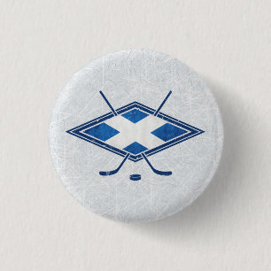 Scottish Ice Hockey Badge Hockey Pin